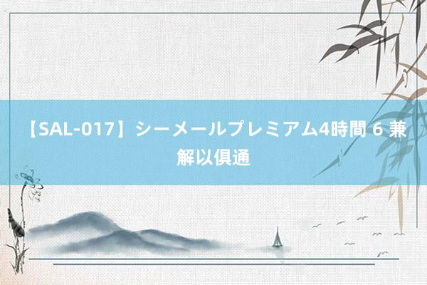 【SAL-017】シーメールプレミアム4時間 6 兼解以俱通